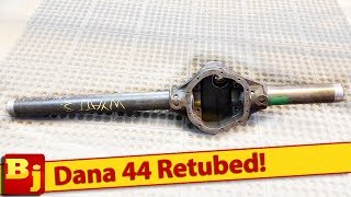 Retubing a Dana 44 Axle  Project Green Machine [upl. by Robbie]