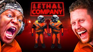 SIDEMEN PLAY THE NEW AMONG US LETHAL COMPANY [upl. by Lukin]