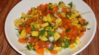 PINOY RECIPE  MANGO SALAD MANGO SALSA RECIPE \ RESIPE [upl. by Ashlan538]