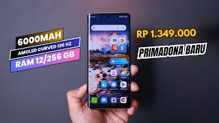 RAJA HP 1 JUTAAN NGAMUK  AMOLED CURVED 120 HZ 6000mAh RAM 12256 GB  HP SEJUTAAN TERBAIK 2024 [upl. by Brawner]