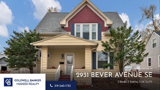 2931 BEVER AVENUE SE CEDAR RAPIDS IA MLS2307265 Coldwell Banker Hedges Realty [upl. by Aillicsirp]