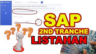 PAANO MAG SEARCH sa SECOND TRANCHE LIST UPDATE TUTORIAL SecondTranche DSWDSAP [upl. by Ykcor]