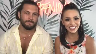 Pump Rules Scheana and Brock REACT to Lala Drama Exclusive [upl. by Nhaj]