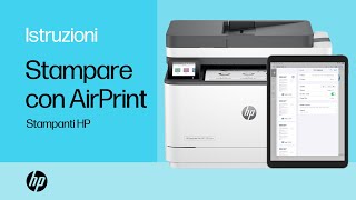 Usare le stampanti HP con Apple AirPrint  HP Support [upl. by Eboj]