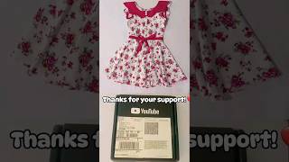 Beautiful Frock Design 2024  Easy Cut amp Simple Sew YouTubeCreatorAwards [upl. by Gunnar343]