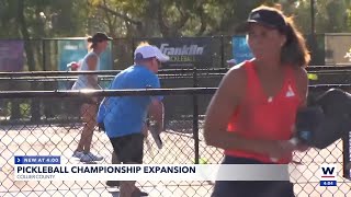 US Open Pickleball Championships plan for expansion [upl. by Rancell944]