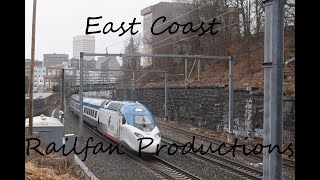 Railfanning Amtrak MBTA And PampW At Providence RI Plus Amtrak Avelia Liberty 31323 [upl. by Ylehsa]