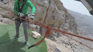 Längste Zipline der Welt Jebel Jais Flight  Ras Al Khaimah [upl. by Joelle]