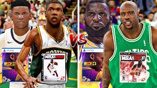 Youngest Player vs Oldest Player in EVERY NBA 2K [upl. by Antonius]