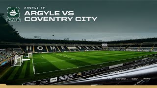 Argyle vs Coventry City  Pre Match Show [upl. by Hsirt]