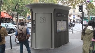 Street Furniture in Paris [upl. by Nibla]