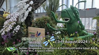 Singapore Garden Festival 2024  311 Aug  at Suntec Singapore Convention amp Exhibition Centre L4 6 [upl. by Ayala]