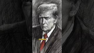 Pria Ini Menggambar Donald Trump dengan Teknik Unik  Hasilnya Bikin Melongo shorts shortvideo [upl. by Etnohc469]