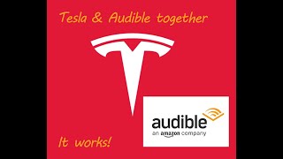 Tesla how to play Audible Audiobooks [upl. by Edmonds310]