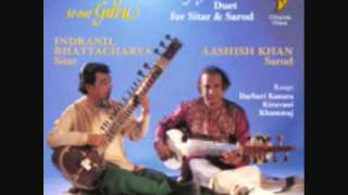 Duet Sitar amp Sarod 2 Raga Kiravani  I Bhattacharya amp Aashish Khan [upl. by Hayyim378]