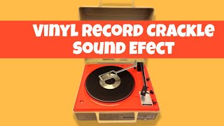 Vinyl Record Crackle Sound Effect vinyl shots [upl. by Ennayelhsa]