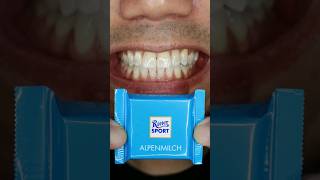 Praline Edelnugat Ritter SPORT Cubes Classic Chocolate ASMR [upl. by Cha]