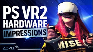 PlayStation VR2  Our Handson Impressions of PS VR2 [upl. by Eeldivad304]