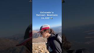 Running the Mt Elbert Loop full video on my channel trailrunning colorado mountains [upl. by Atneuqal]