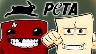 PETAs Meat Boy Ripoff  Super Tofu Boy [upl. by Annavaig]