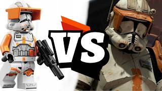 Lego Vs Movie  Lego Star Wars Clone Trooper Star Wars 2amp3 and The Clone Wars starwars lego [upl. by Nahtanohj233]