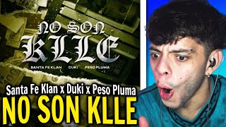 REACCIÓN SANTA FE KLAN DUKI PESO PLUMA  NO SON KLLE Video Oficial [upl. by Ohcirej]