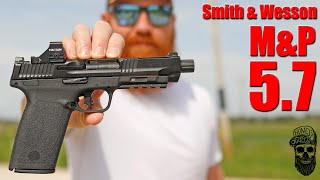 The Truth About The SampW MampP 57 1000 Round Review A Real Life Ray Gun [upl. by Cave]