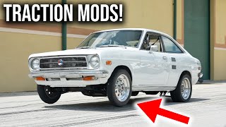 Rotary Datsun  The Wheelie Challenge [upl. by Asiret]