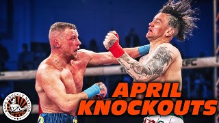 Bare Knuckle KNOCKOUTS of the MONTH  April Highlights  BK Nation [upl. by Oicelem]