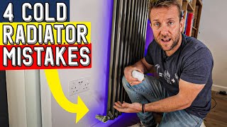 4 MISTAKES YOU MAKE WITH ONE COLD RADIATOR [upl. by Kcirdde]