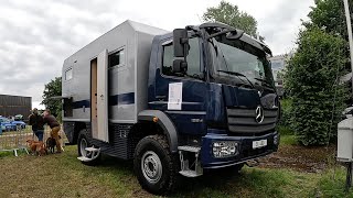 Bimobil EX 480 RV expedition vehicle 4x4 motorhome Camper EX480 MB Atego walkaround  interior V1860 [upl. by Katharine]