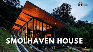 Smolhaven House  A Modern Hillside Retreat that Redefines the Concept of Tropical Living [upl. by Mashe]