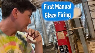 How to Glaze Fire a Manual Kiln  Evenheat 4230 Kiln [upl. by Sewoll]