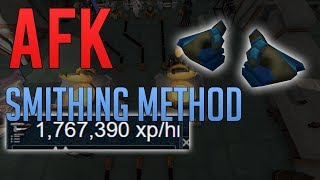 Amazing AFK Smithing XP Guide [upl. by Nedia]