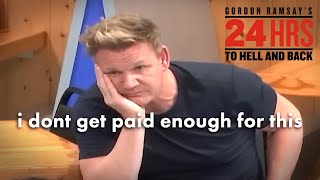 gordon listens to staff and bosses bicker for 17 minutes  24 Hours To Hell amp Back  Gordon Ramsay [upl. by Yenial]