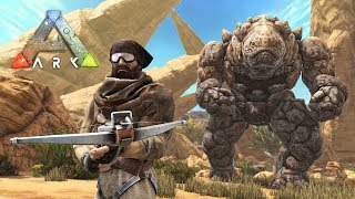 ARK Scorched Earth DLC Episode 8  TAMING A MORELLATOPS Ark Survival Evolved [upl. by Melitta]