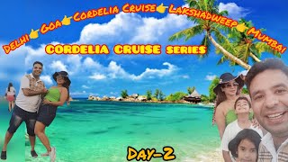 GOA  Cordelia Cruise Series  Day2 Oct24 [upl. by Dnob]