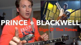 Guitar Teacher REACTS Prince amp John Blackwell Jr quotSign O The Timesquot LIVE [upl. by Jandel185]