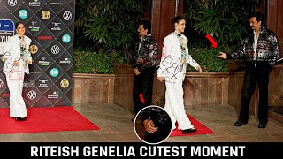 The Way Riteish Deshmukh TREAT wife Genelia after 11 Yrs of Marriage at HT Most Stylish Awards 2023 [upl. by Rubetta]