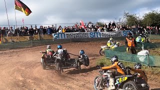 Motocross Seitenwagen WM Rudersberg 2024 Lauf 2 [upl. by Brodench981]