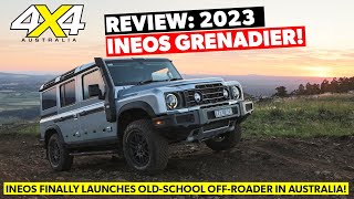 2023 INEOS Grenadier offroad review  4X4 Australia [upl. by Edana]