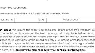 The Orthodontic Cavity Clearance for Braces or Clear Aligners ClearCorrect [upl. by Colombi]