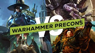 Greyfax Swarmlord Abaddon Szarekh  Warhammer Precons Commander Gameplay [upl. by Siri]