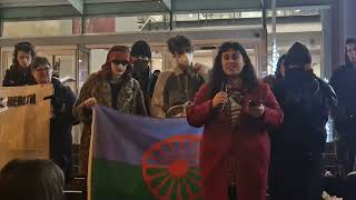 Gypsy Roma and Traveller Manchester Arndale Emergency Protest [upl. by Capriola634]