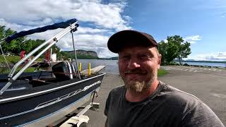 MAINE TOUGE FISHING MOOSEHEAD LAKE  ROCKWOOD MAINE [upl. by Waterer]