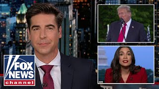 Jesse Watters AOC is jealous of Trumps crowd in the Bronx [upl. by Basham130]