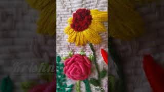 embroidery beautiful bag video shortvideo [upl. by Canute]