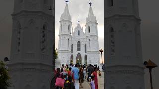 Original bell sound of Velankanni Church ⛪youtubeshorts velankannichurch shortvideo blessings [upl. by Kcorb]