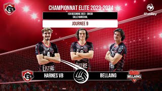 Harnes VB  Bellaing 🏐🇫🇷 Elite 2324 J9 [upl. by Gnah]