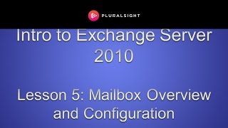 Manage Mailbox in Microsoft Windows Exchange Server 2010 [upl. by Waechter580]